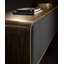 Solid Wood and Glass TV Stand