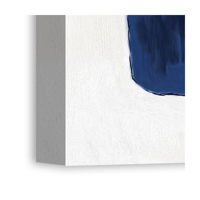 « abstract square », impression sur toile, H 32 po x l 48 po, Sans cadre, Toile tendue