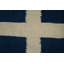 Tapis bleu en laine moderne Kilim 9 x 12