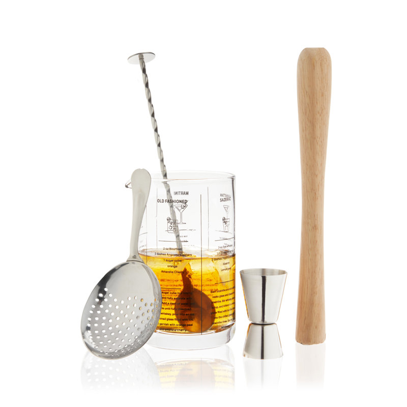 Ensemble de bar True Mixology, ensemble de 5, True