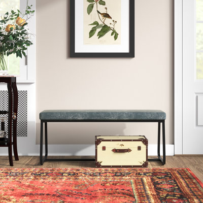 Audet Faux Leather Upholstered Bench