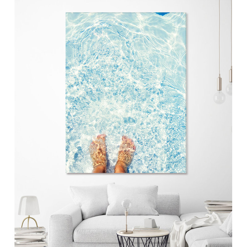 Relaxed Feet par Sarah Jane - reproduction de photo sur toile tendue