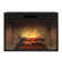 Dimplex Revillusion Electric Firebox Herringbone Brick Interior with Front Glass Panel