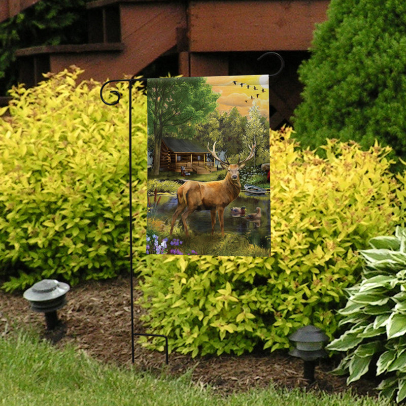 Great Outdoors Garden Flag