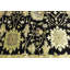 Tapis noir Oushak Chobi-163255589