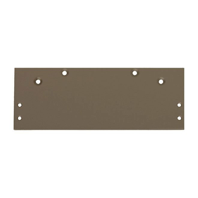 Plateau supérieur, Bronze foncé, H 0,5 po x l 5,8 po x P 5 po