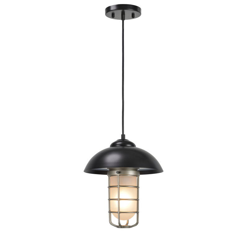 Pinellas 1 - Light Matte Black Single Pendant