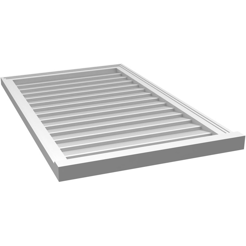 Cadre de seuil Brickmould, brun clair apprêté, H 42 po x l 26 po x P 2 po