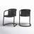Higbee Genuine Leather Dining Chair-2066664639
