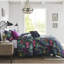 5 Piece Comforter Set Black Full/Queen-131463001