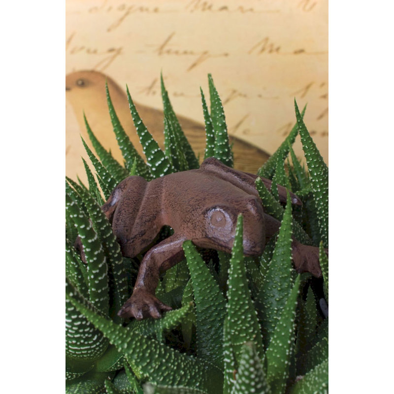 Statue de grenouille Fentress