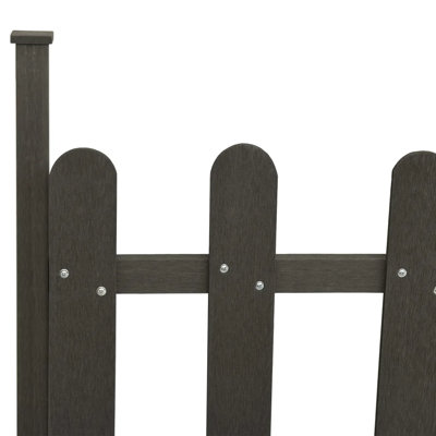 Lipson Grey Composite Yard/Privacy Fence