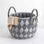 Panier de rangement en tissu Bungalow Rose
