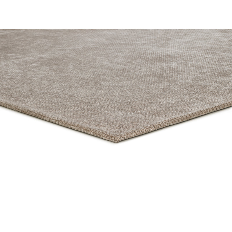 Armbrister Solid Colour Flatweave Area Rug, Rectangle 140 x 200cm