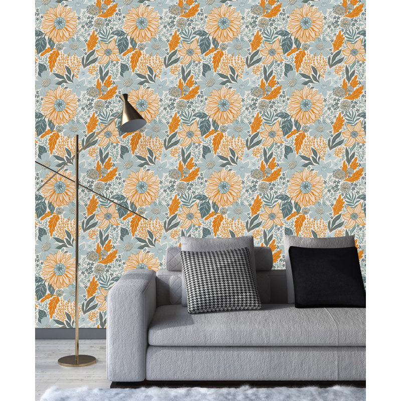 Panneau de papier peint L 18,75 pi x l 25 po, L 125 po x l 25 po
