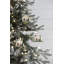 Cardboard Lit Tent Ornament Set of 6 5" x 3.5" x 4" Beige/Green