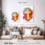Croix multicolore Adella-108602304