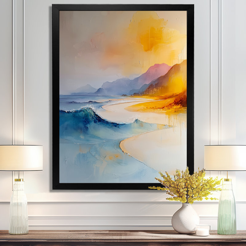 Azden - paysages, art mural sur toile, Black, 20" H x 12" W, Reproduction encadrée d'une seule photo