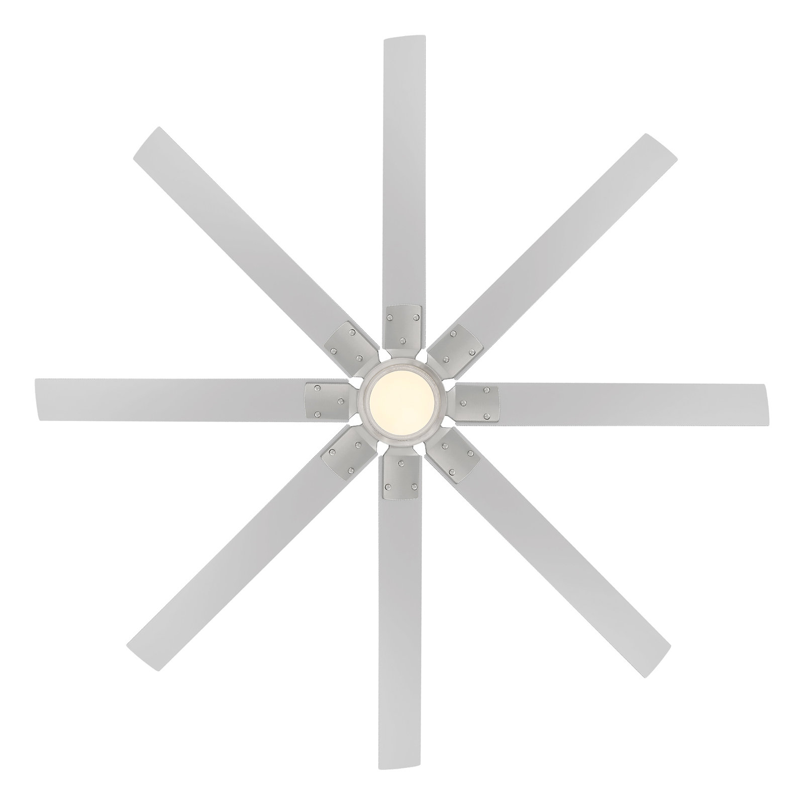 Renegade 8 - Blade Outdoor / Indoor Smart Ceiling Fan with Remote Control and LED Light Kit Included, Works With Alexa and iOS or Android App