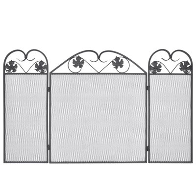 Lasell Iron Fireplace Screen