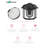 Homevision Technology Ecohouzng 6.3-Quarts Electric Pressure Cooker