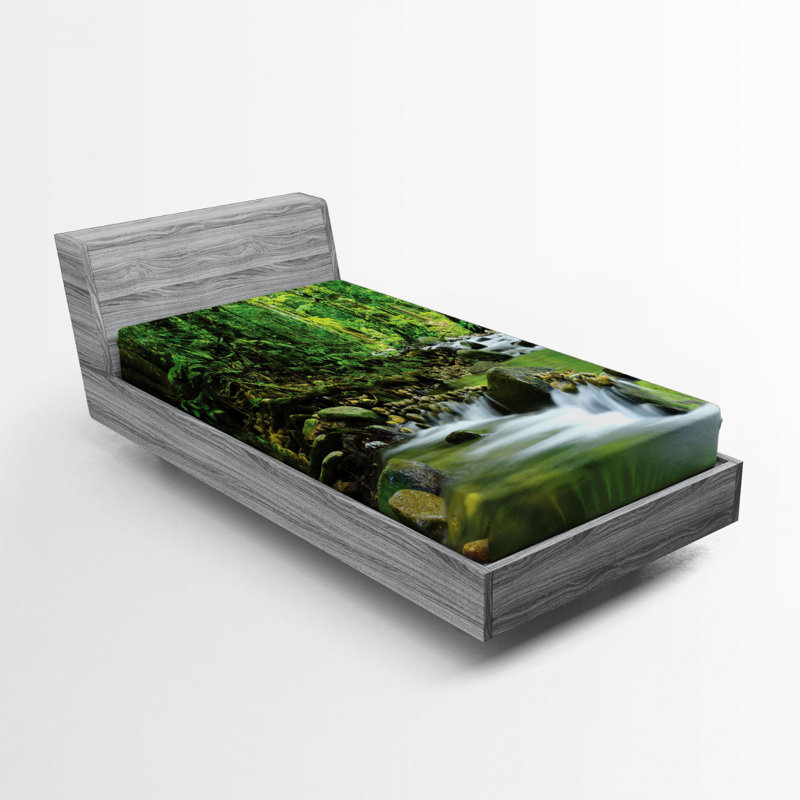 Microfiber Fitted Sheet, Twin Fitted Sheet