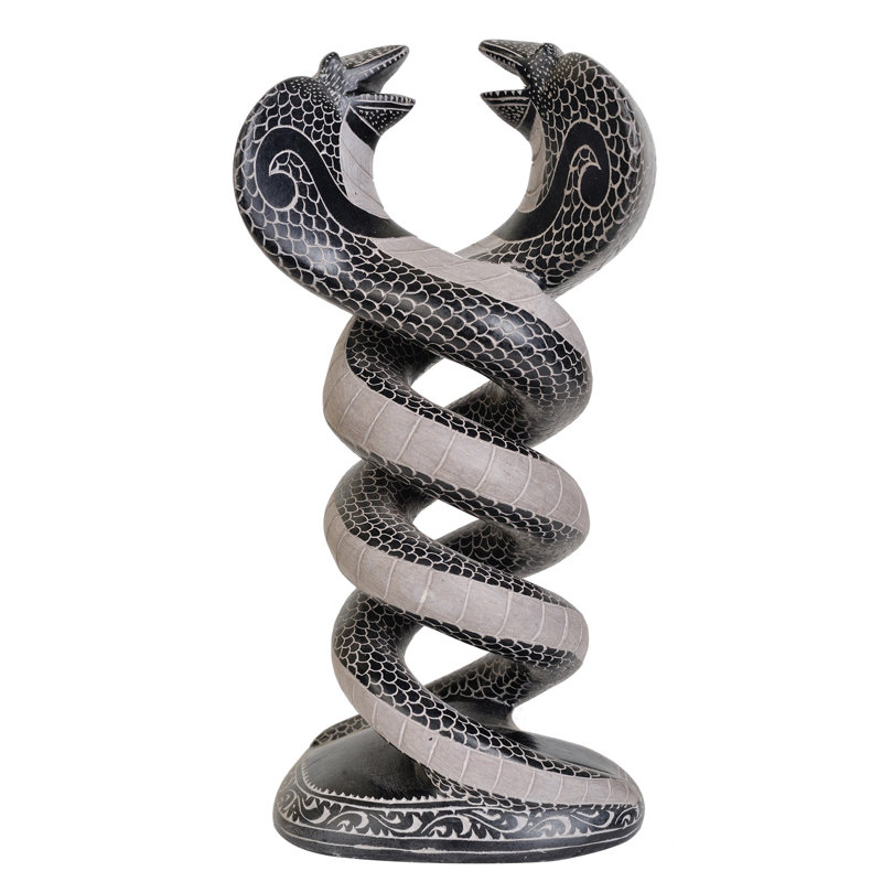 Figurine de serpents entrelacés