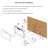 Recessed Electric Fireplace 50 Inch, Multi Color Flame & Shows, 1400W Heat, 11 Temperature Settings, Reliable Performance Ultra Thin Inch Fireplace, Tempered Glass, Remote, Flames , Temp Adjustments,-872062205