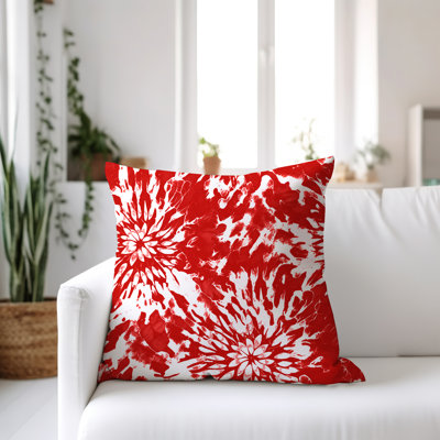 Coussin décoratif réversible en polyester filé Lorcan