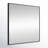 Valparaiso Metal Square Wall Mirror-368463552-368463557