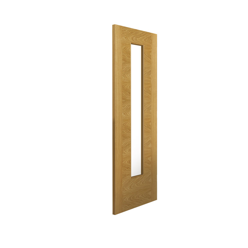 Ostria Oak Internal Door Prefinished, 198.1cm H x 83.8cm W x 3.5cm D