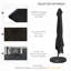 Parasol 10 'Cantilever Square Offset