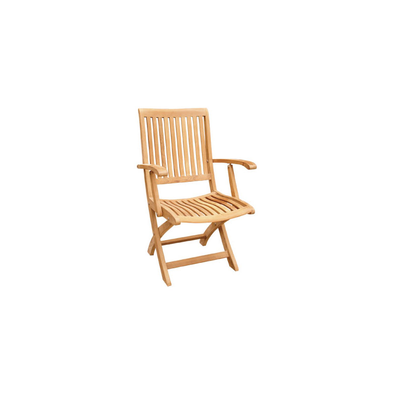 Winford Teak Folding Patio Dining Chair