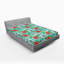 Drap-housse Ambesonne Tropical Aquarelle Botanique Hibiscus-106711988