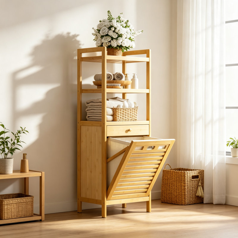 Bamboo Laundry Basket