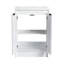 Meuble-lavabo autoportant 48 po avec lavabo en résine