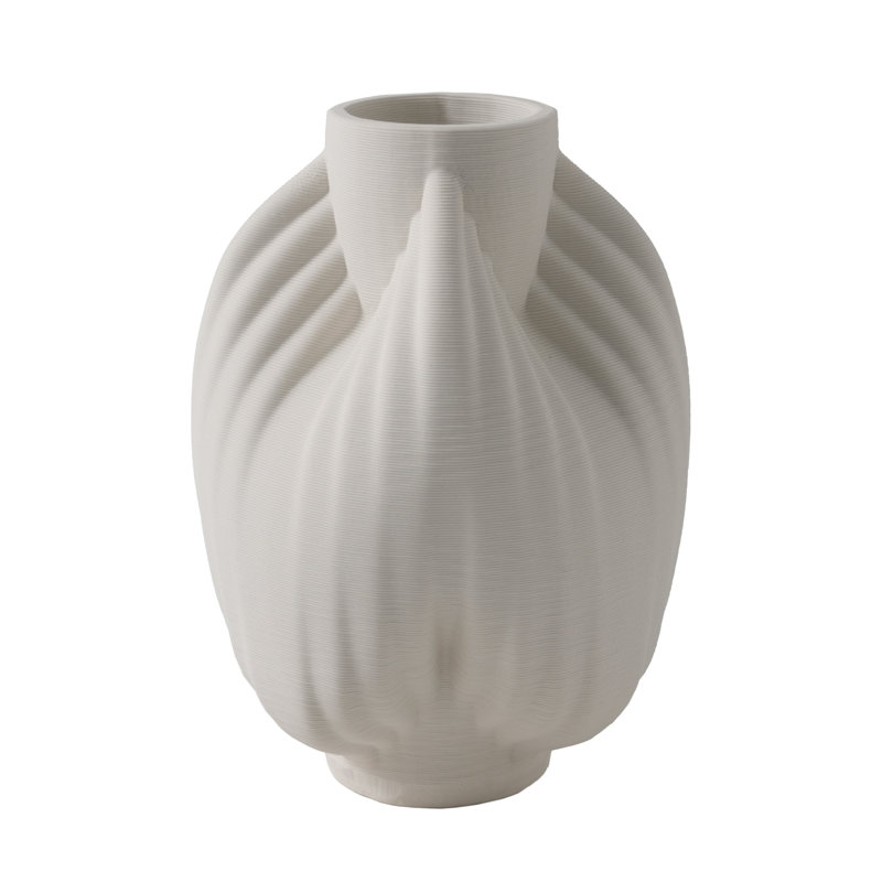 Vase en porcelaine en céramique, H 10 po x l 7 po x P 7 po