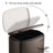 Stainless Steel Step On Fingerprint-resistant Trash Can with Back Handle-106892779-106892774