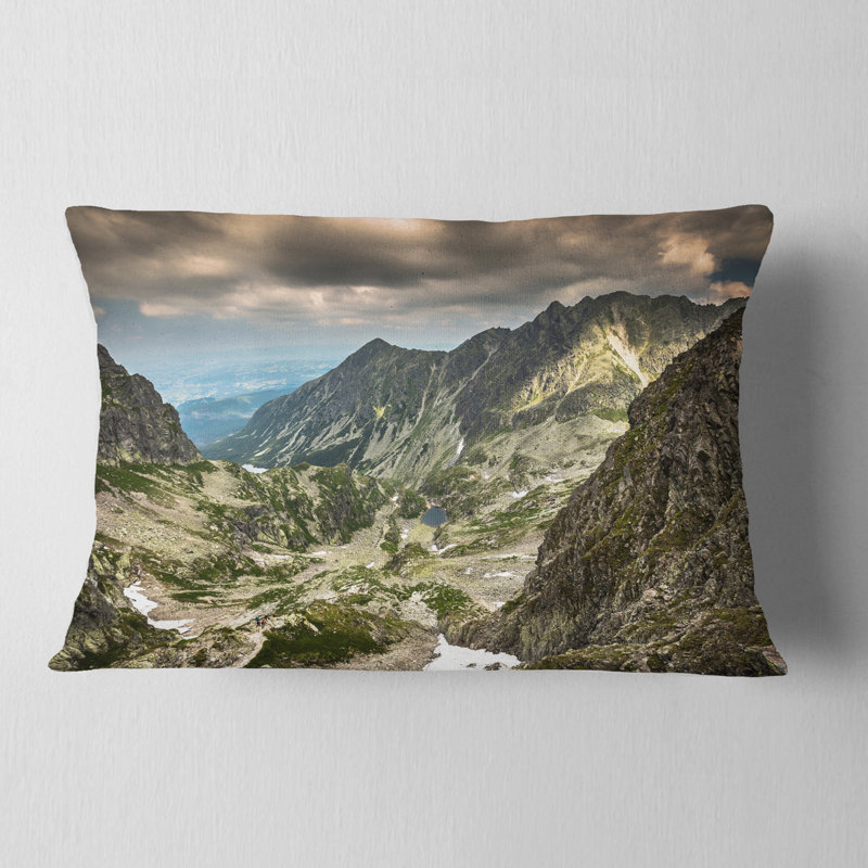 Housse de coussin et insert Landscape Tatra