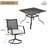 Faircloth Square 4 - Person Outdoor Dining Set with Cushions