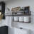 Purefoy 3 Piece Floating Shelf with Towel Bar-364588345
