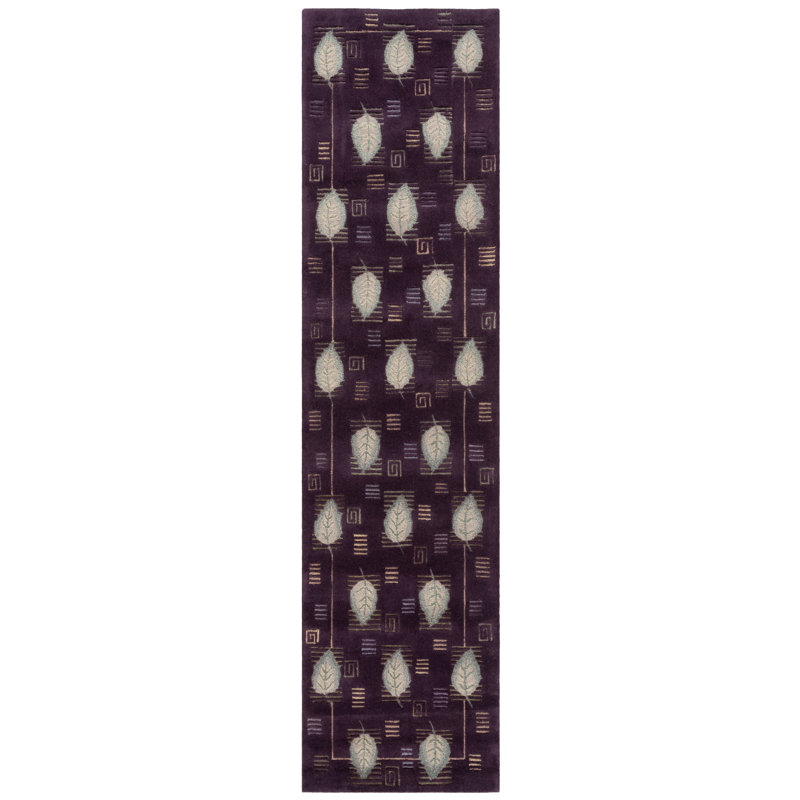 Berkley Wool Pile Floral Rug, Runner 2'6" x 10'