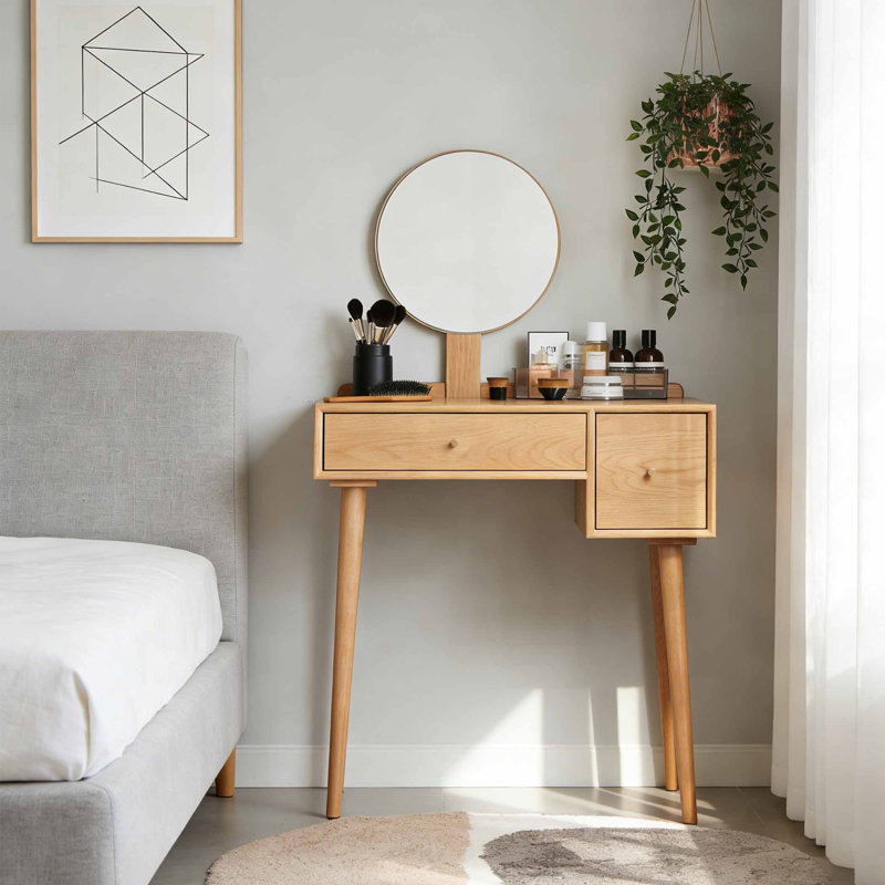 Petite table de maquillage de style européen