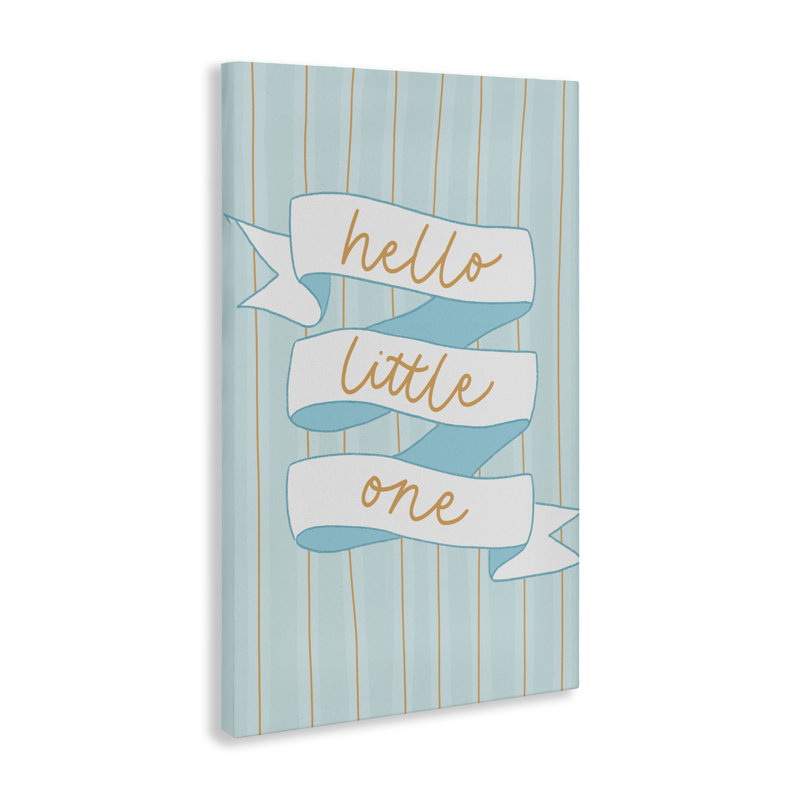 «Blue Hello Little One», conception par Amanda Houston, H 30 po x l 20 po