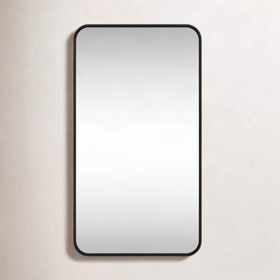 Sabine Metal Rounded Rectangle Wall Mirror