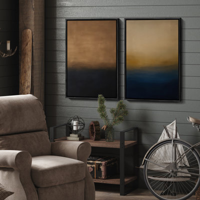 Art mural rétro encadré Fine Art Antique Classic pour chambre à coucher - 16 po x 24 po