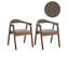 46 cm H Boucle Low Back Armchair