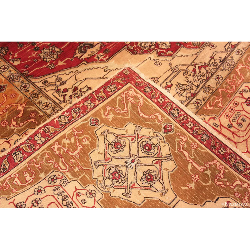 One-of-a-Kind Rectangle 10'9" X 12'4" Hand Knotted Area Rug