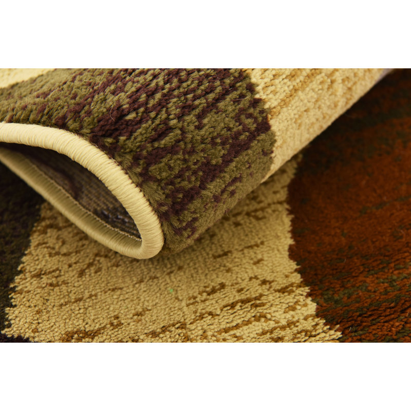 Ivetta Abstract Indoor Rug, Rectangle 5'1" x 8'