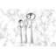 Italia Flatware Set - 43 Pieces - Ice